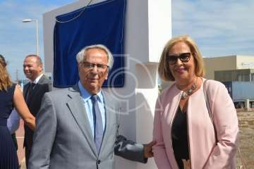 Descubrimiento de la placa de la calle que lleva el nombre de Sebastián Grisaleña (Foto TA)